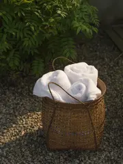 Halvor Bakke Ocean handduk 70x140 Vit / Brilliant white