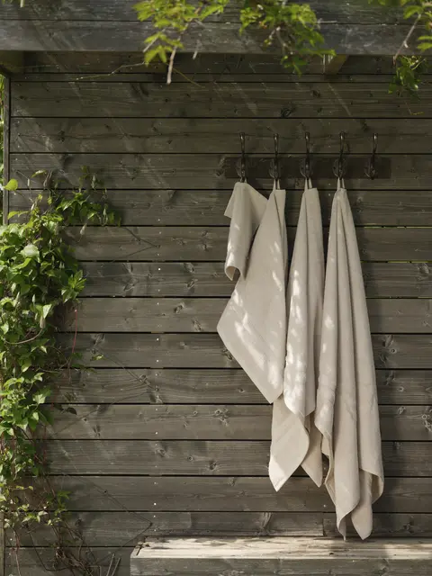 Halvor Bakke St. Paul handduk 30x30 Ljus sand 