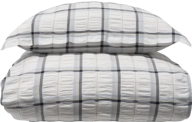 Halvor Bakke Nox bäddset 150x210/50x60 Blå / Midnight blue 