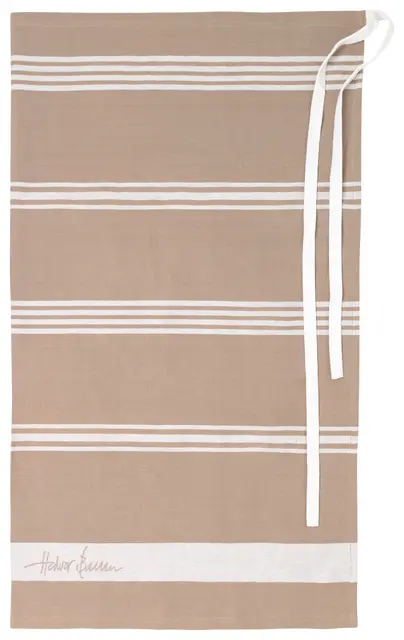 Halvor Bakke Færder forkle bomull 90x90 Beige 