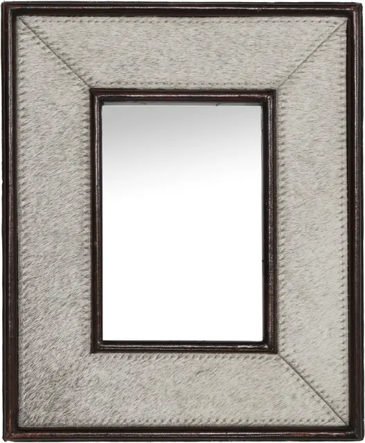 Halvor Bakke ramme i skinn foto 10x15 23x28 tofarget skinnramme 