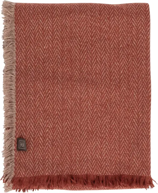 Halvor Bakke Asima pläd 120x200 Rust fiskeben 