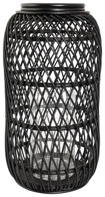 Halvor Bakke Lombok rotting lyslykt H45 Sort 