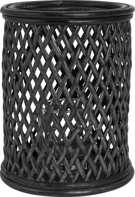 Halvor Bakke Latina rotting lyslykt Ø18 H24 Sort 