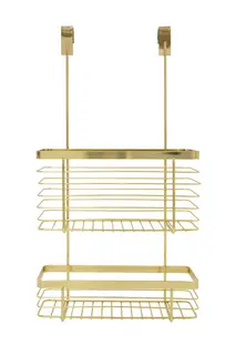 Ine duschhylla m/ 2 hyller Guld