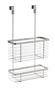 Ine duschhylla m/ 2 hyllor Krom