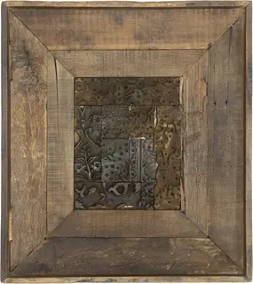 Lama Bari dekorbilde 53x47 Brun