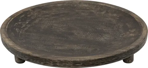 Lama Enna brett Ø37 Grå tekstur