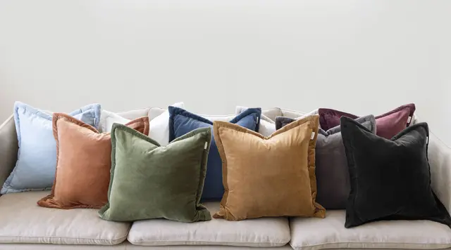 Lama Alpi kuddfodral 50x50 Svart 