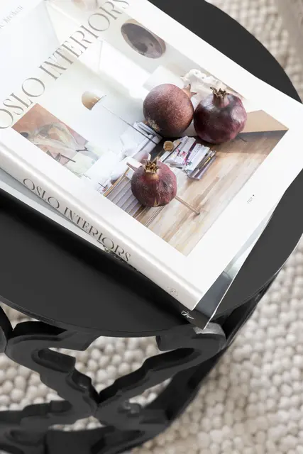 Lama Canazei bord Ø43 H47 Svart 