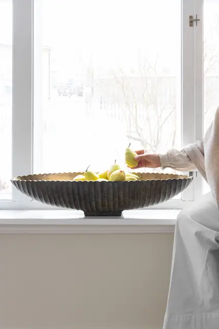 Lama Estrela fat Grønn patina 