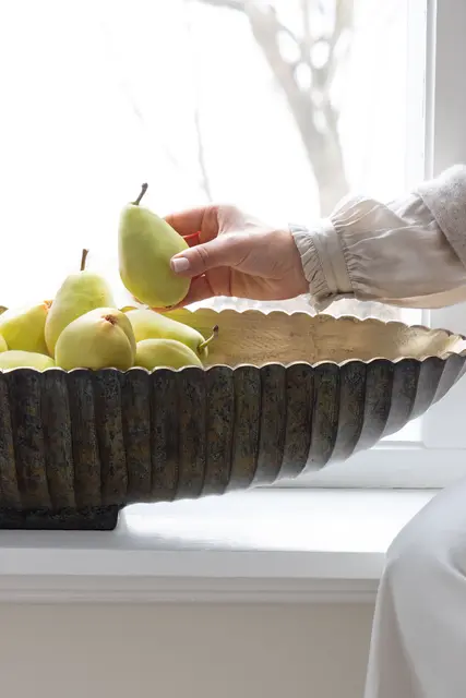 Lama Estrela fat Grønn patina 