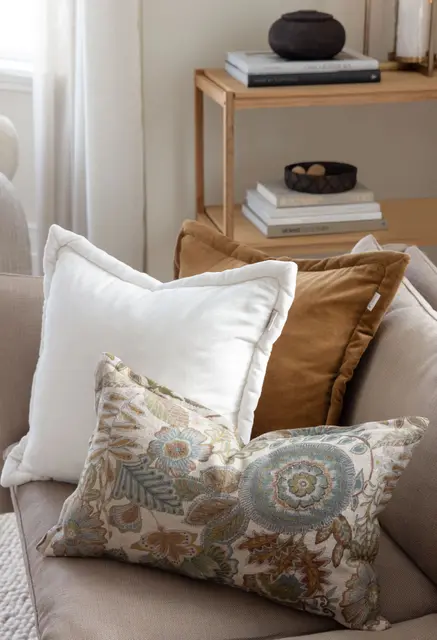 Lama Alpi kuddfodral 50x50 Offwhite 