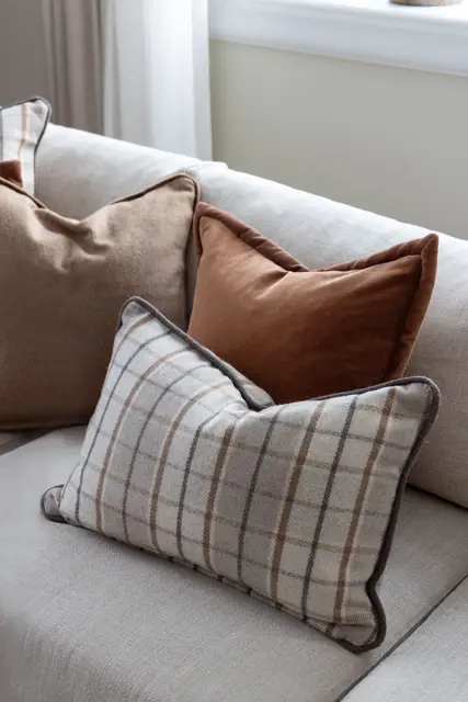 Lama Alpi kuddfodral 50x50 Kamel 