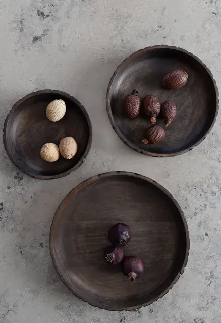 Lama Merano träskål Ø30 Brun 