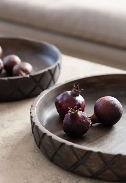 Lama Merano träskål Ø30 Brun 