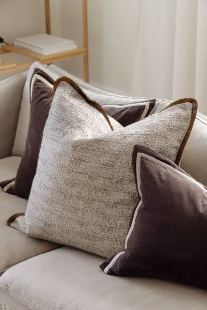 Lama Pola kuddfodral 40x60 Brun 