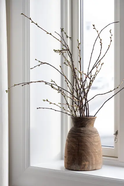 Lama treurne antikk H30 kan variere Brun 