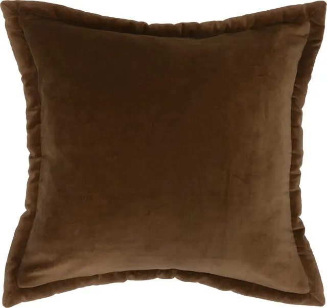 Lama Alpi kuddfodral 50x50 Kastanje 