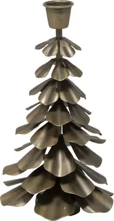 Lama Bormio stor ljusstake Ø11 H20,5 Messing