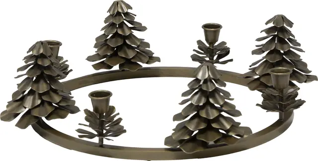 Lama Bormio ljuskrans Ø44 Messing 