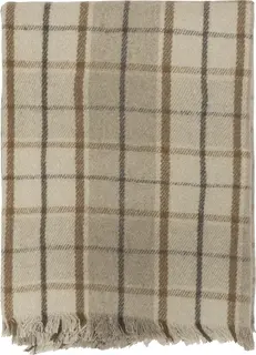 Lama Gaia pläd 130x170 Beige