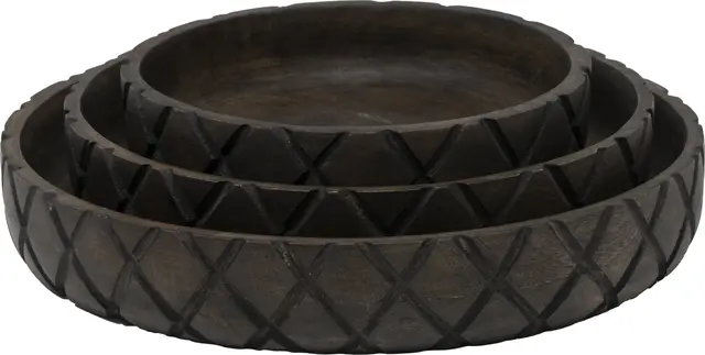 Lama Merano träskål Ø30 Brun 