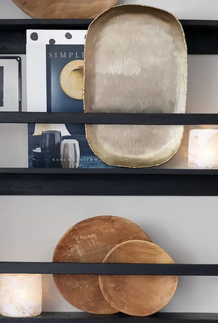 Lama tallerken teak Ø19 cm Natur 