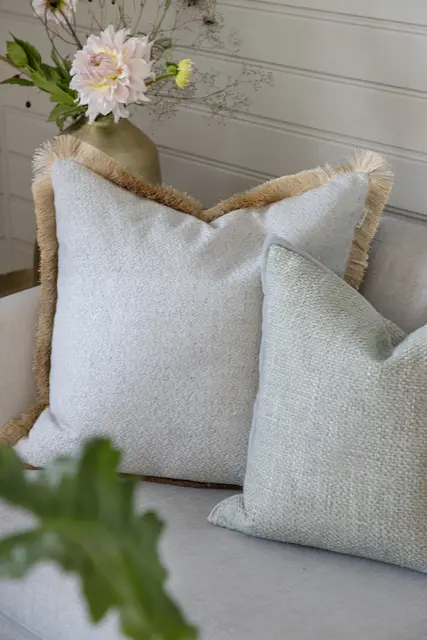 Lama Oria kuddfodral 60x60 Aqua 