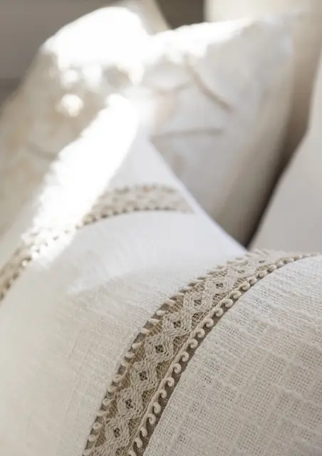 Lama Lola kuddfodral 40x60 Vit 