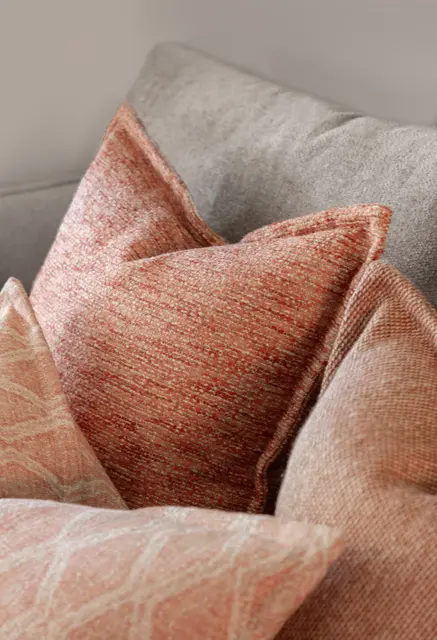 Lama Noe kuddfodral 50x50 Korall 