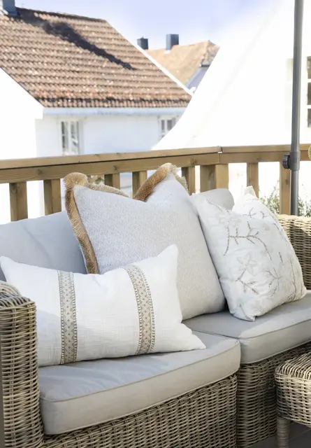 Lama Zoe kuddfodral 50x50 Offwhite 