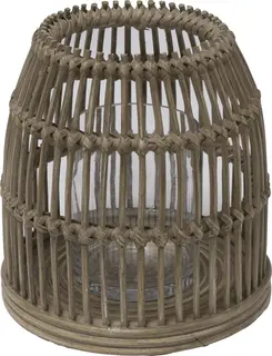 Lama Sana lyslykt rattan &#216;26 H26 Beige