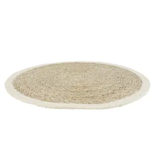 Lama Dekkebrikke sj&#248;gress rund offwhite kant rund 40 cm