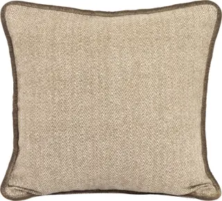 Lama Famenne putetrekk resirkulert 50x50 Gr&#248;nn herringbone