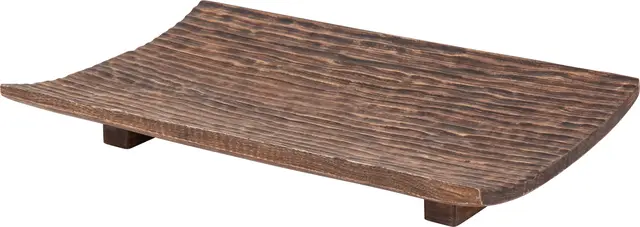 Lama trefat brun med struktur 41x25x6 Brun 