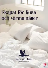 Affisch SE 50x70 Skapat för ljusa och varma nätter