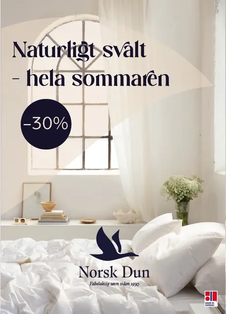Affisch SE 50x70 Naturligt svalt, hela sommaren -30% 