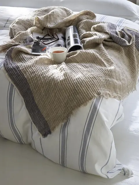 Halvor Bakke Matthew pläd 130x170 Linen 100% 
