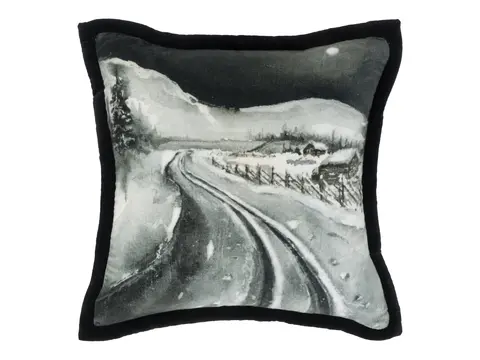 NordicWild Kveldstur prydnadskudd 50x50 svart