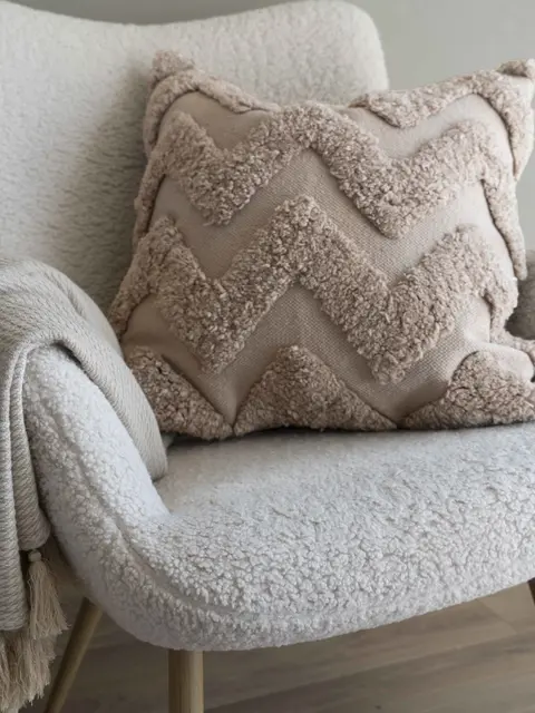 Rebell Udine kuddfodral 60x60 Taupe 