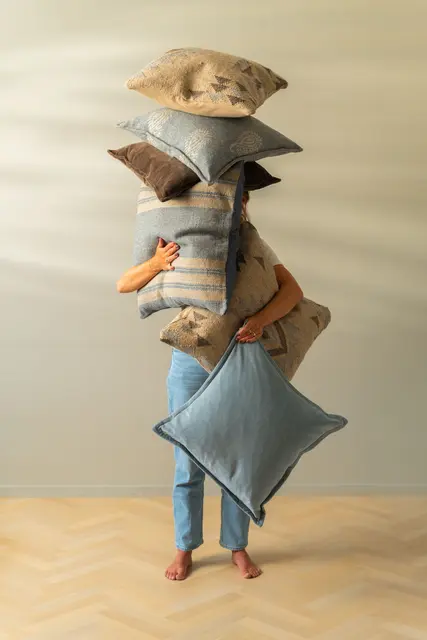 Rebell Caisa kuddfodral 50x50 Light blue 