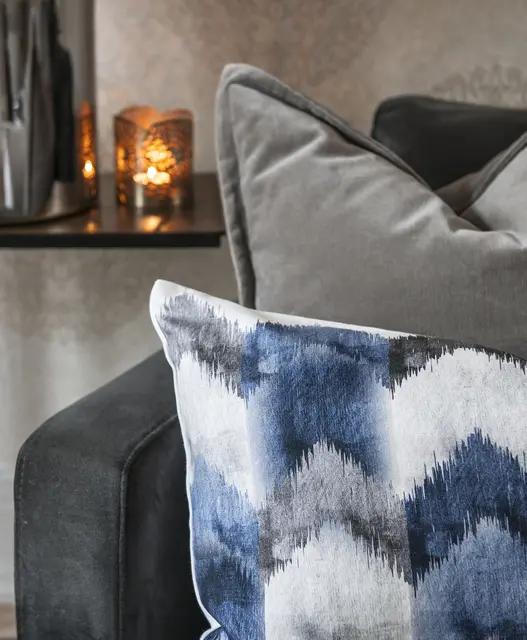 Rebell Messina kuddfodral 40x60 Classic blue 