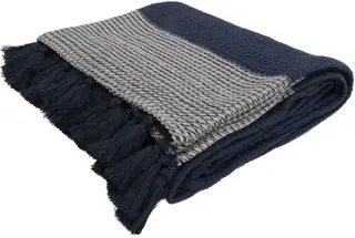 Rebell Monza pl&#228;d 130x180 Classic blue