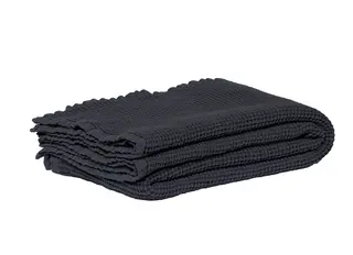 Bor&#229;s Cotton Rulle babisfilt 80x100 antrasitt