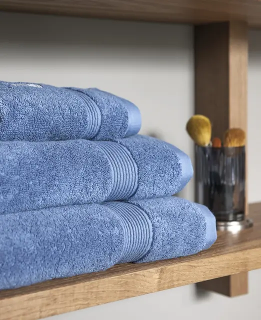 Borås Cotton Zen handduk 70x140 Jeans blue 