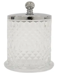 Nina glaskruka m/lock Silver