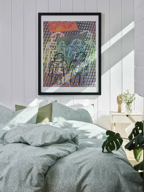 Turiform Amalie bäddset 230x220/2*50x60 Grön 