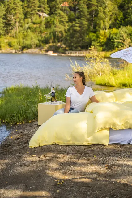 Turiform Enjoy bäddset 150x210/50x60 Gul 