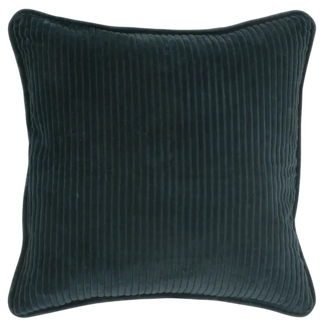 Ella kuddfodral 50x50 Petrol 